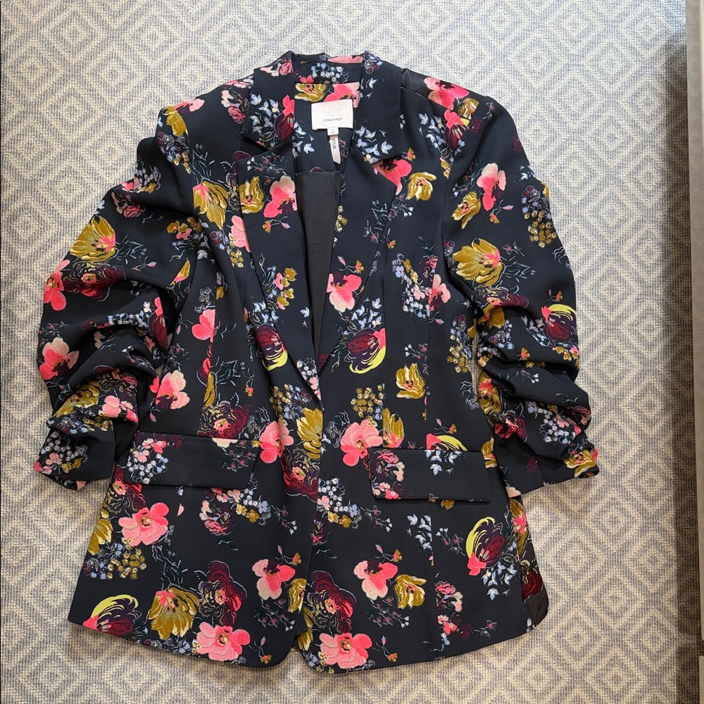 cinq a sept Kylie blazer in Provence floral